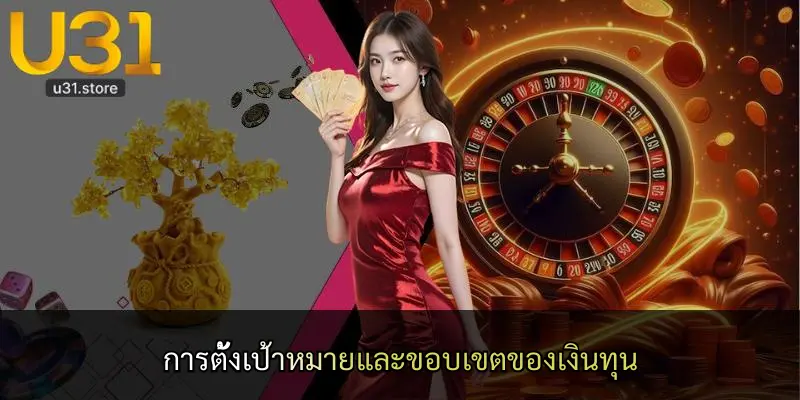 การตั้งเป้าหมายและขอบเขตของเงินทุน