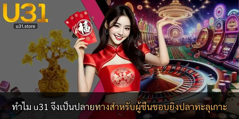 ทำไม u31 จึงเป็นปลายทางสำหรับผู้ชื่นชอบยิงปลาทะลุเกาะ