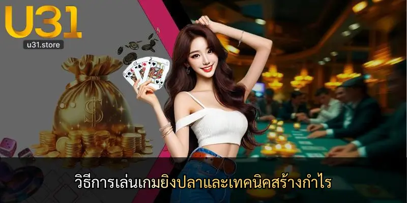 วิธีการเล่นเกมยิงปลาและเทคนิคสร้างกำไร