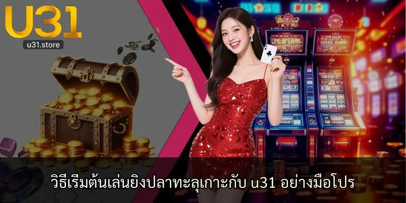 วิธีเริ่มต้นเล่นยิงปลาทะลุเกาะกับ u31 อย่างมือโปร