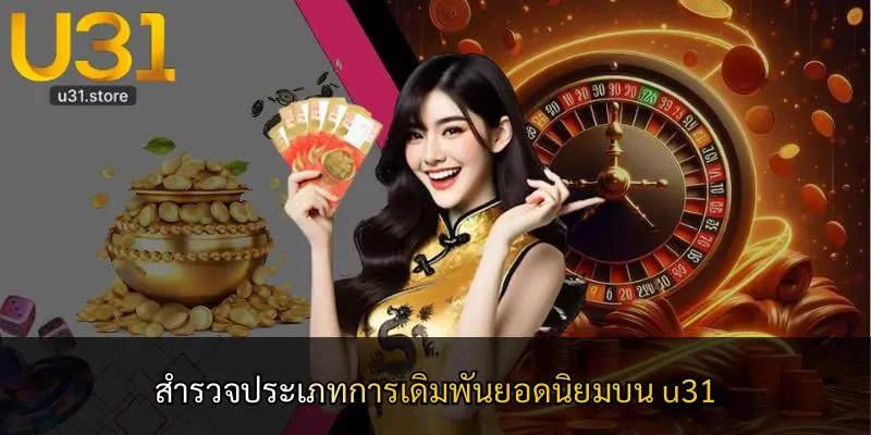สำรวจประเภทการเดิมพันยอดนิยมบน u31