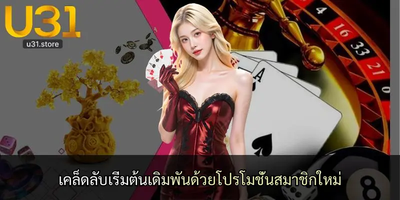 เคล็ดลับเริ่มต้นเดิมพันด้วยโปรโมชั่นสมาชิกใหม่