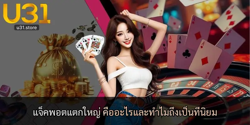 แจ็คพอตแตกใหญ่ คืออะไรและทำไมถึงเป็นที่นิยม