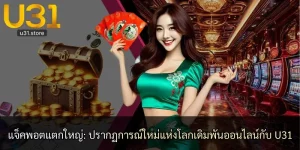 แจ็คพอตแตกใหญ่: ปรากฏการณ์ใหม่แห่งโลกเดิมพันออนไลน์กับ U31