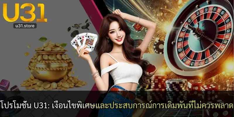 โปรโมชั่น U31: เงื่อนไขพิเศษและประสบการณ์การเดิมพันที่ไม่ควรพลาด