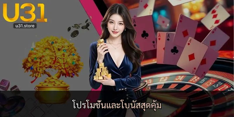 โปรโมชั่นและโบนัสสุดคุ้ม